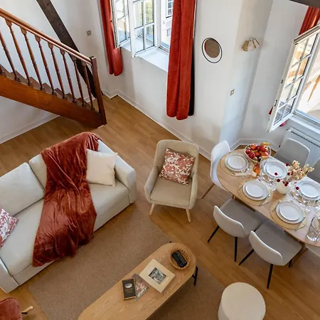 Duplex De Charme Dans Un Cloitre Historique Parking Prive Διαμέρισμα