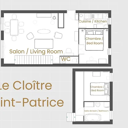 Duplex De Charme Dans Un Cloitre Historique Parking Prive Ρουέν
